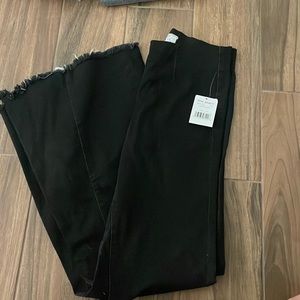 Black free people bell bottoms